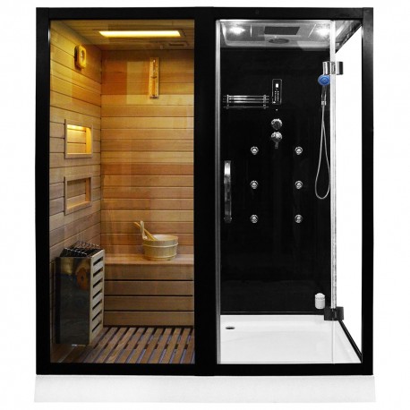 sauna combinata HTS 180 stanga