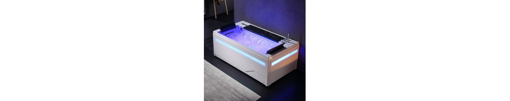 Cada cu hidromasaj premium, Cadă de interior, Cadă acril colorată